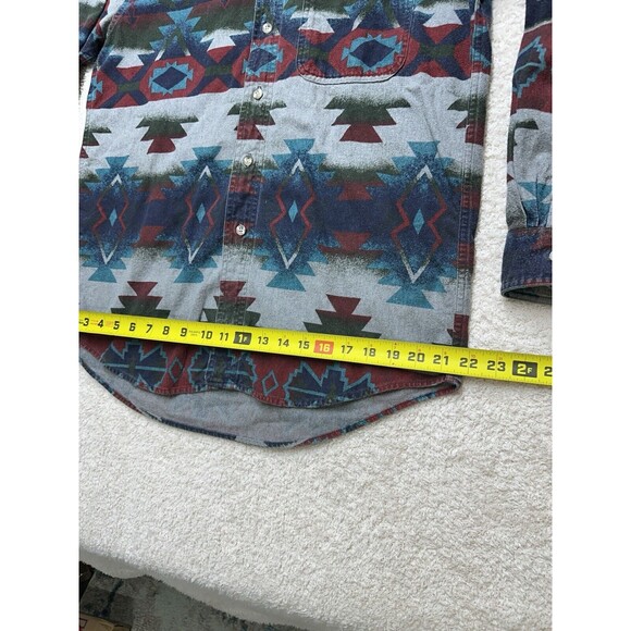 Cheyenne Outfitters Large Men’s Long Sleeve Button Down Collared Southwest Shirt - Picture 3 of 9